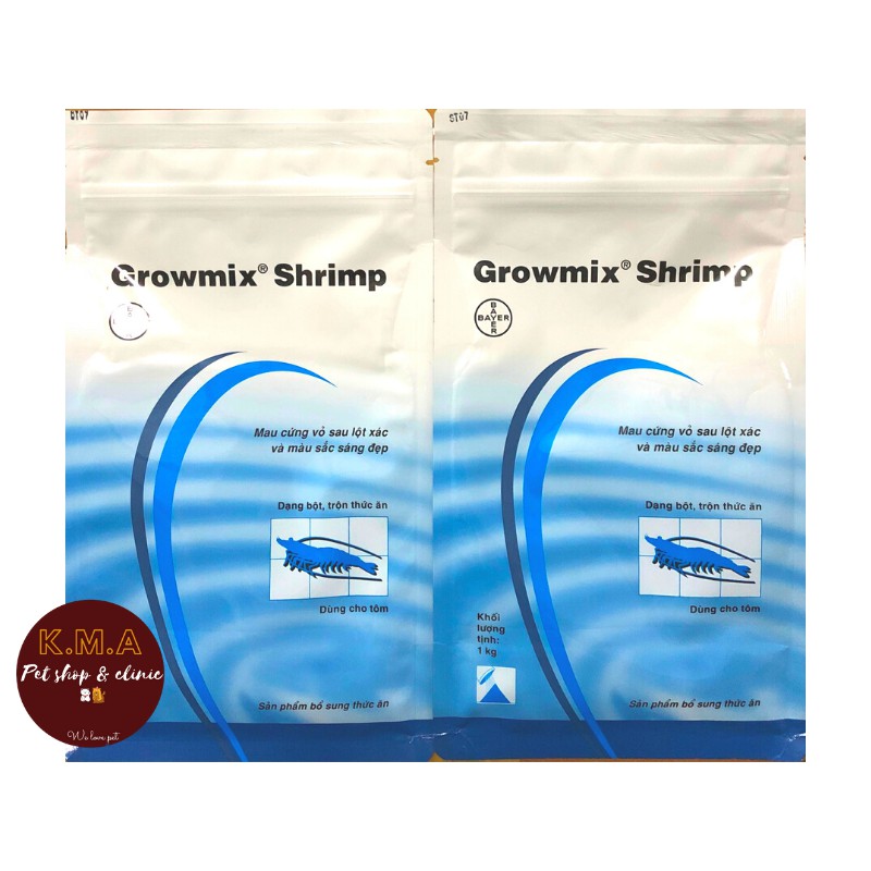GROWMIX SHRIMP  – giúp tôm mau cứng vỏ màu sắc đẹp