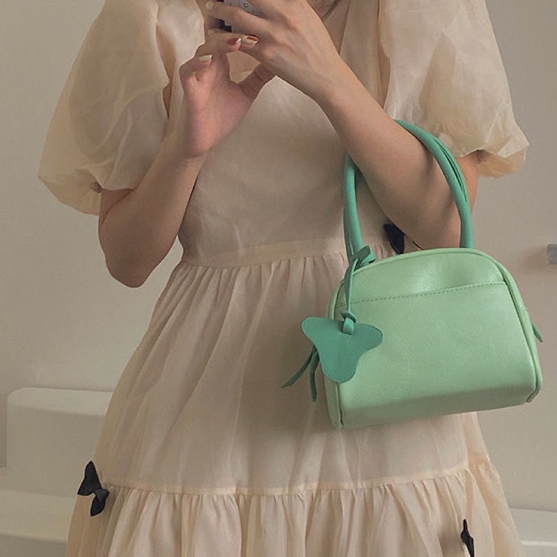 Túi xách đeo tay cầm tay đơn giản nhẹ nhàng phong cách ulzzang Hàn Quốc