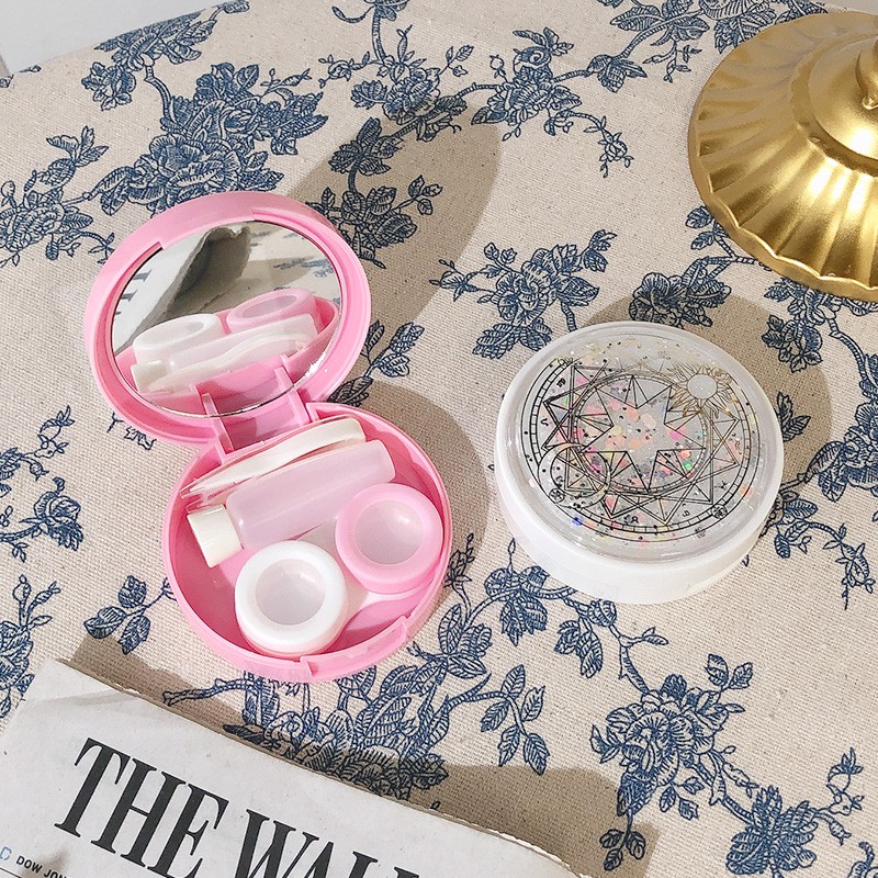 Bộ sản phẩm đựng lens kính áp tròng Sakura Thủ Lĩnh Thẻ Bài  mẫu 4