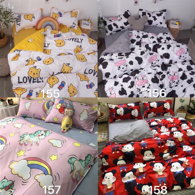 Bộ Chăn Ga Gối Cotton Poly Nhập--->> inbox chọn mẫu nhé | BigBuy360 - bigbuy360.vn