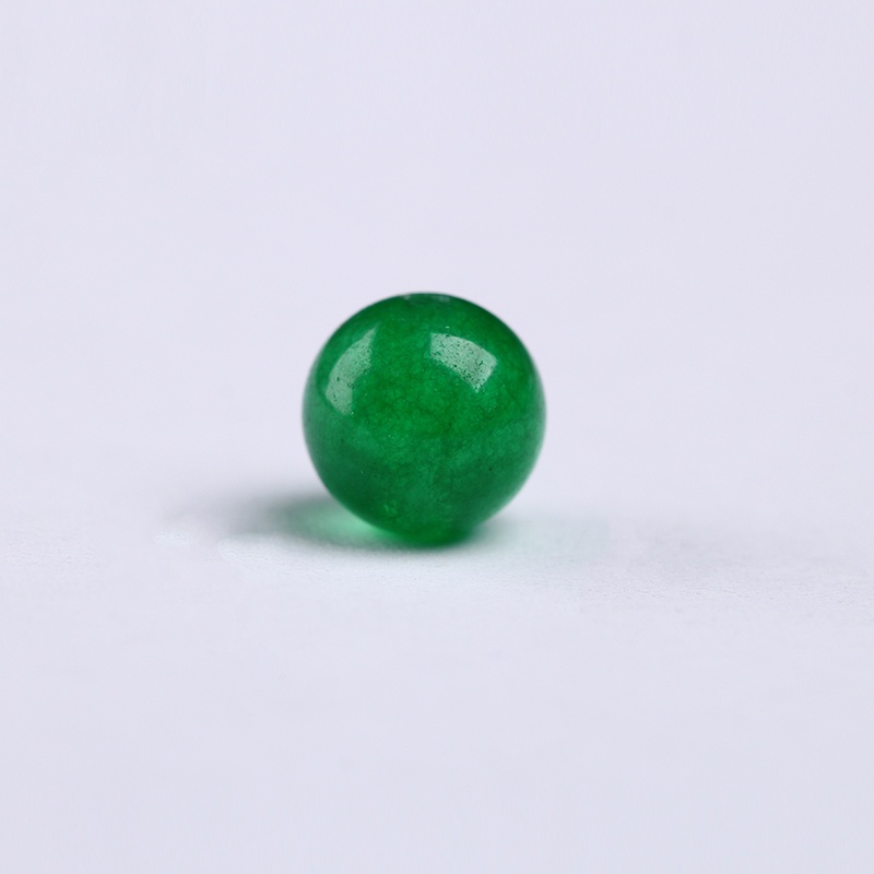 Bộ Hạt Đá Tròn Màu Sắc Dùng Làm Trang Sức DIY