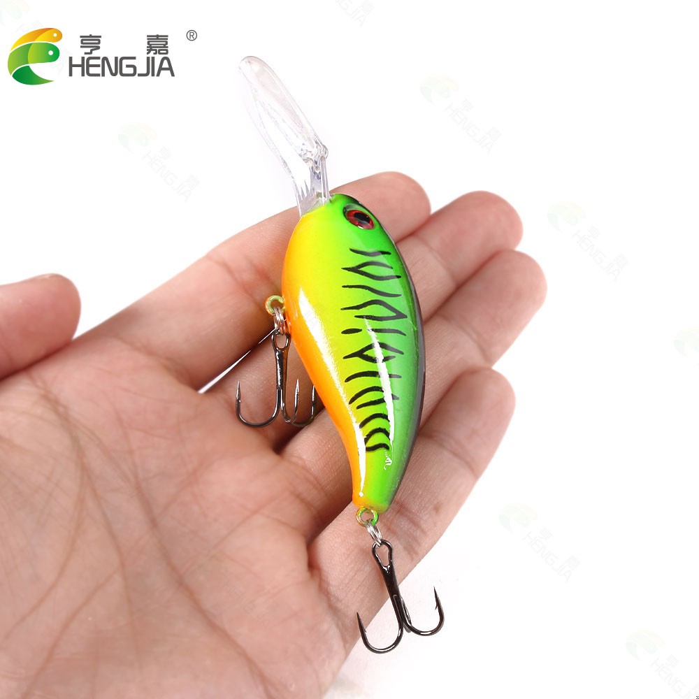 1 Mồi Câu Cá 3D Hengjia Kèm size 4# Lưỡi Câu# Móc Câu Cá 10cm 14g Chuyên Dụng Cao Cấp