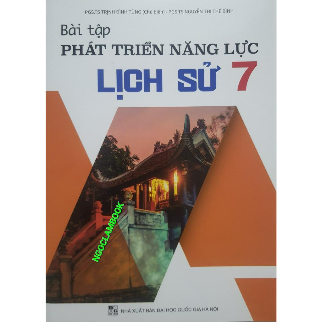 Sách - Bài tập phát triển năng lực Lịch Sử 7