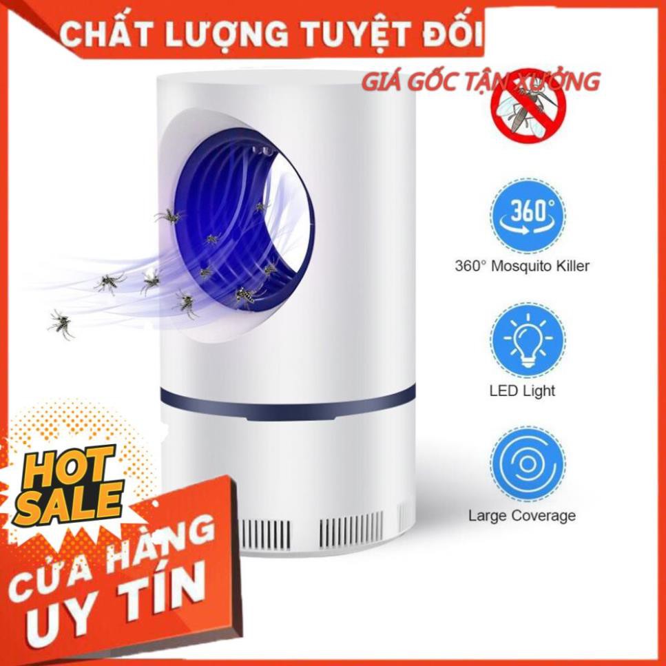 Đèn bắt muỗi, máy bắt muỗi thông minh không hóa chất không gây ồn tốt cho sức khỏe kèm theo sạc