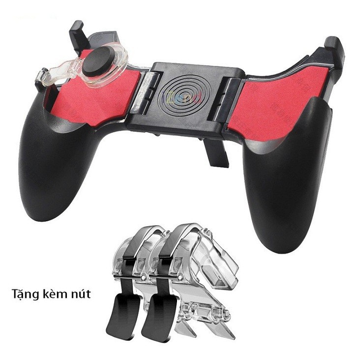 Bộ tay chơi game 5 in 1. GAMEPAD chơi liên quân, pubg mobile, Tay cầm chơi game có nút di chuyển cho điện thoại | BigBuy360 - bigbuy360.vn