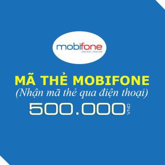 Mã thẻ Mobiphone 500.000