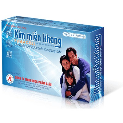 KIM MIỄN KHANG - COMBO MUA 6 TẶNG 1 - CHO NGƯỜI VẨY NẾN, LUPUS BAN ĐỎ - HỘP 30 VIÊN