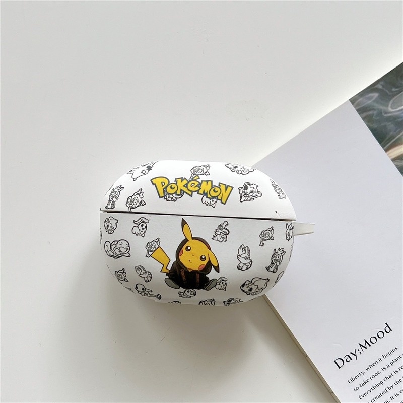Vỏ Bảo Vệ Hộp Sạc Tai Nghe Huawei Freebuds Pro 2 Mềm Hình Pikachu &amp; Phi Hành Gia