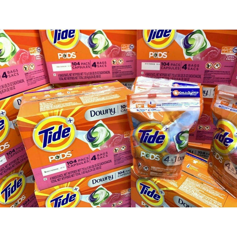 Viên giặc Tide pods 3in1 42 viên