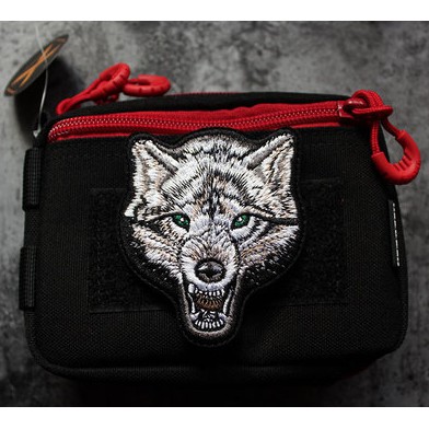 Patch vải velcro đầu thú dán ba lô, nón , quần áo , túi xách