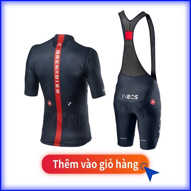 NEOS Summer Road Professional New Cycling Jersey Set Áo khoác nam đi xe đạp Áo chống tia cực tím Jersey nhẹ và thoáng khí