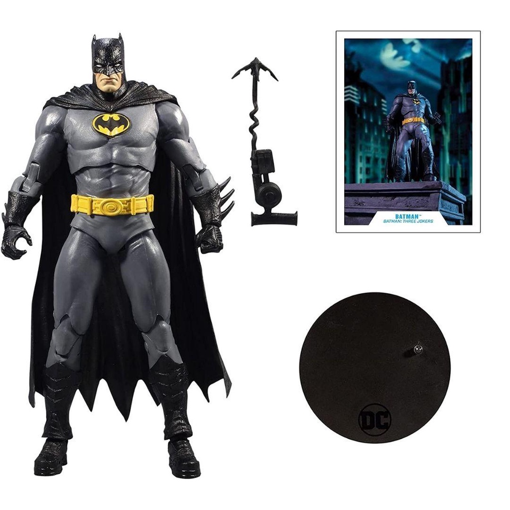 Mô hình DC Multiverse Batman 18cm Batman Three Jokers McFarlane Mô hình có khớp Nhựa PVC, ABS Chính hãng Mỹ DCMF42