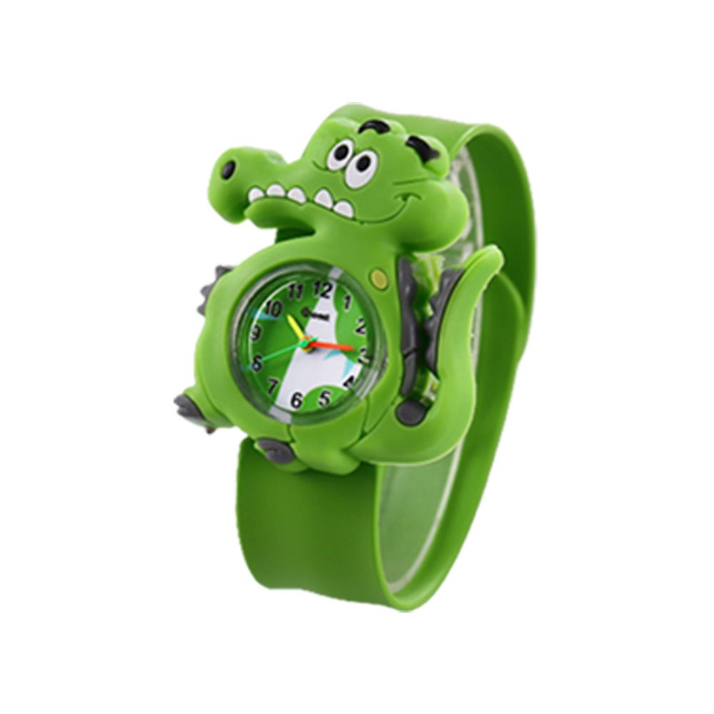 Đồng hồ đeo tay kỹ thuật số phong cách ếch hoạt hình 3D cho bé gái/ bé trai