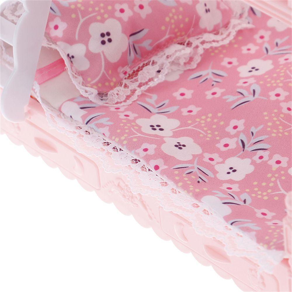 Mô Hình Giường Đôi Trang Trí Nhà Búp Bê Tỉ Lệ 1: 12