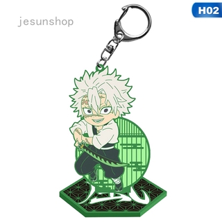 Jesunshop Móc Khóa Kimetsu No Yaiba Họa Tiết Hoạt Hình Dễ Thương
