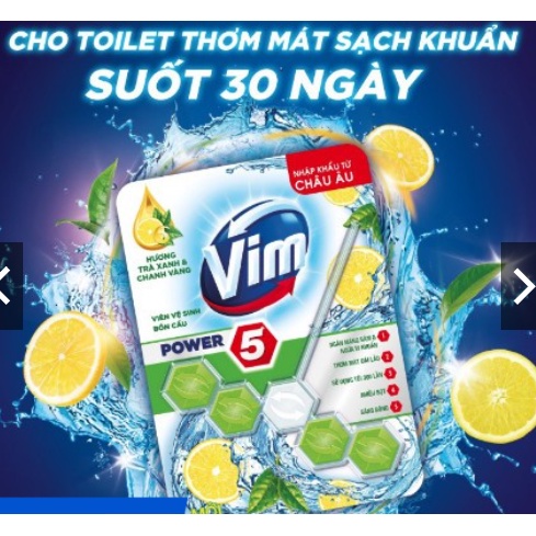 [ VIM - GIÁ SẬP SÀN]Viên Treo Bồn Cầu Vim 55g