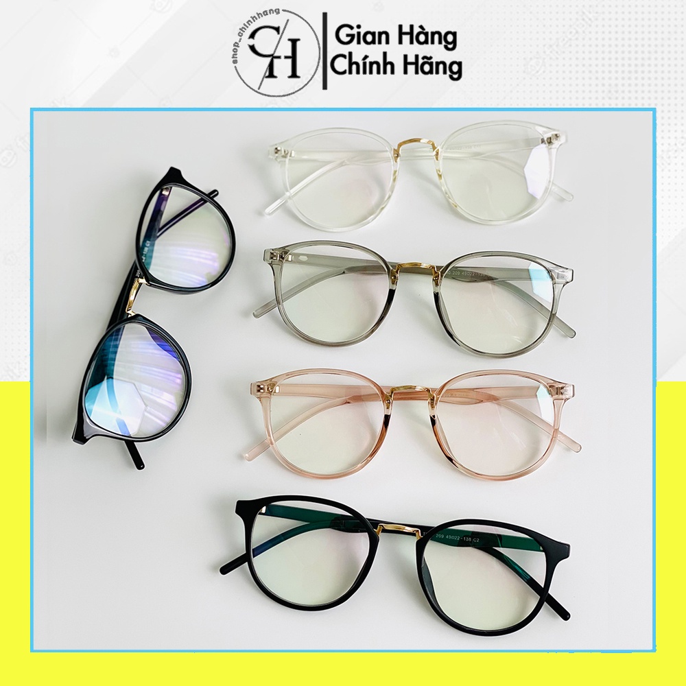 MẮT KÍNH GIẢ CẬN GỌNG DẺO HÀN QUỐC TR90 209 KÍNH THỜI TRANG NAM NỮ SH159