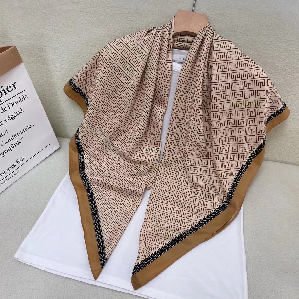 Khăn Choàng Vuông 110 * 110cm Thời Trang Cho Nữ WJ1133-21