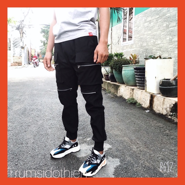 [ Kaki đẹp 👉Cực Chất !] Quần jogger kaki túi hộp khoá gối siêu chất ( mẫu mới) Q090 | BigBuy360 - bigbuy360.vn