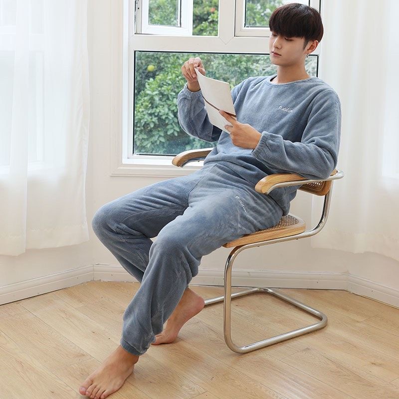 Bộ đồ ngủ nhung mịn ấm hàng L1 | BigBuy360 - bigbuy360.vn