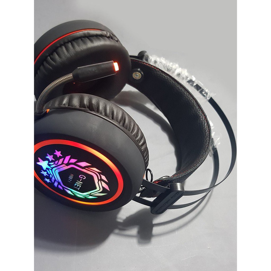 Tai nghe Gaming G-Net H99 Led nhiều màu I Head phone GNET H99 RGB LED I Gnet H99 7.1 Gaming Headset