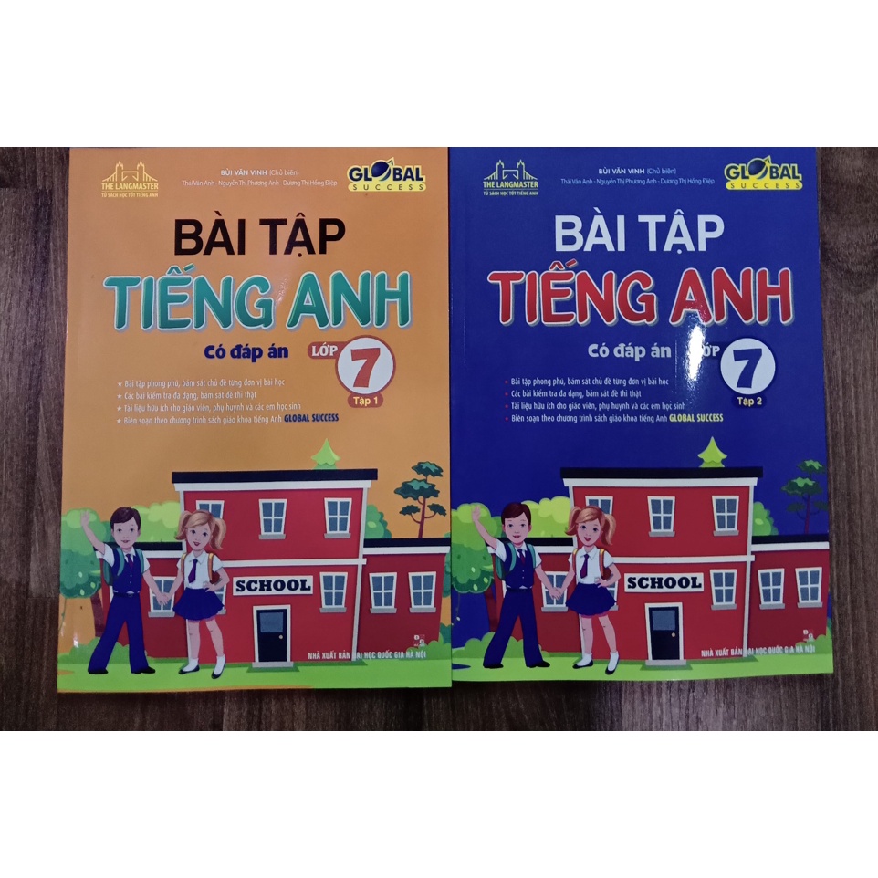 Sách - Bài tập tiêng anh 7 có đáp án - Tập 1 ( Mới )
