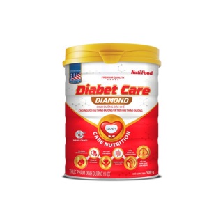Sữa bột NutiFood Diabet Care Diamond 900g (Cho Người Bệnh Tiểu Đường)