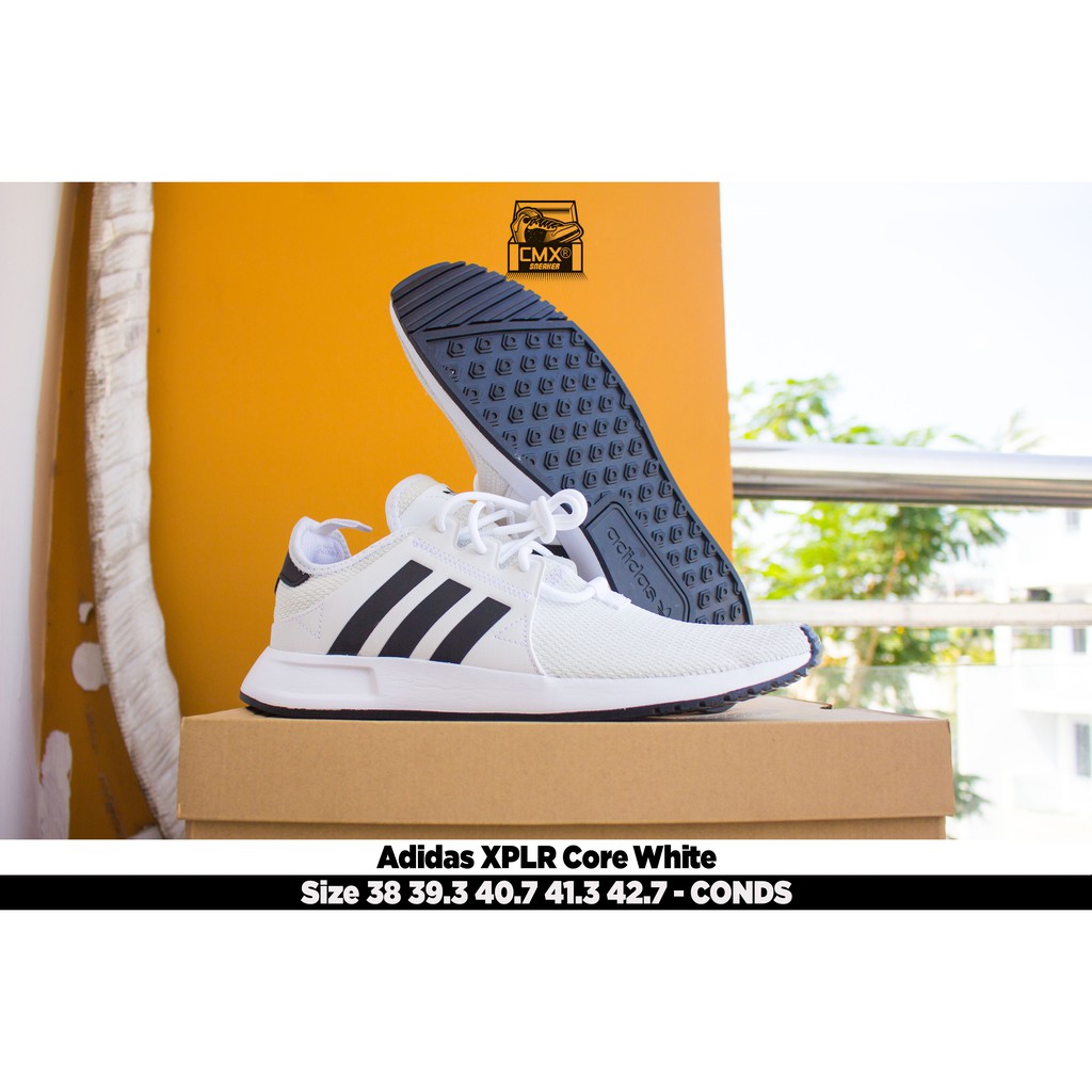 😘 [ HÀNG CHÍNH HÃNG ] Giày Adidas XPLR Black.White ( CQ2406 ) - REAL AUTHETIC 100%