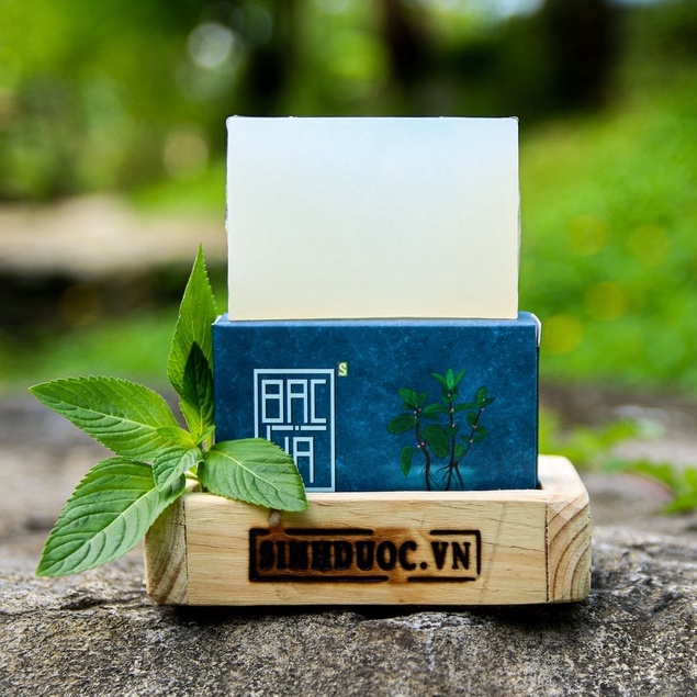 Xà phòng Handmade Bạc Hà - Xà Bông Tự Nhiên 100% Tự Nhiên - Thư dãn, Mát da - 100gr