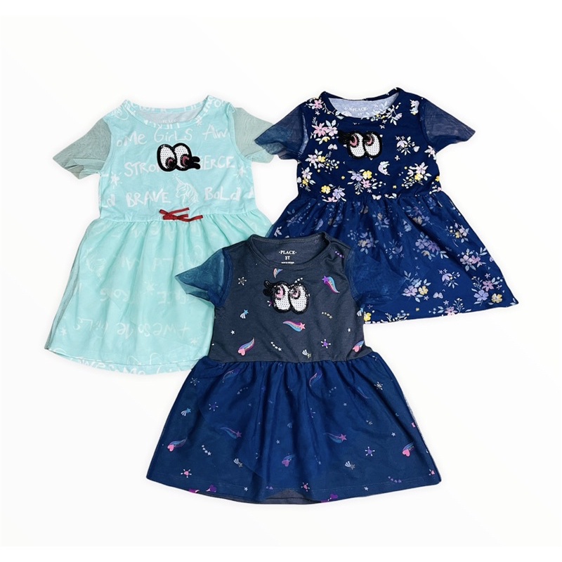 Đầm Bé gái PLACE ( size 9/12-5y )