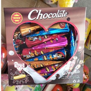 ô giấy socola ( hộp 30 cái)