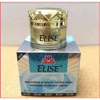 Kem dưỡng trắng da chống nắng elise 10g