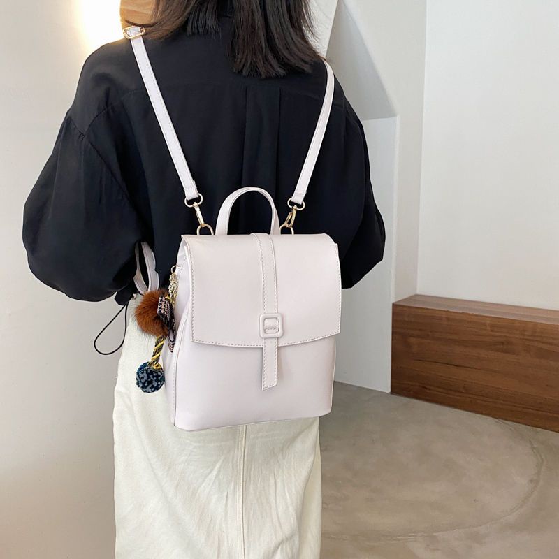 Balo da CHUWANGLIN vải da mềm đa năng thời trang cho nữ