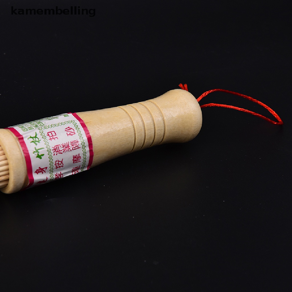 Gậy Mát Xa Bằng Tre Tự Nhiên Với Tay Cầm Bằng Gỗ Tiện Dụng