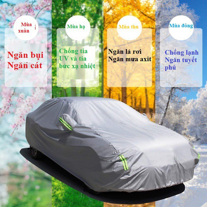 [𝐕ả𝐢 𝐜𝐚𝐨 𝐜ấ𝐩] Bạt phủ trùm xe ô tô-xe hơi che nắng mưa, cách nhiệt, chống thấm, chống bụi, chống xước ô tô | BigBuy360 - bigbuy360.vn