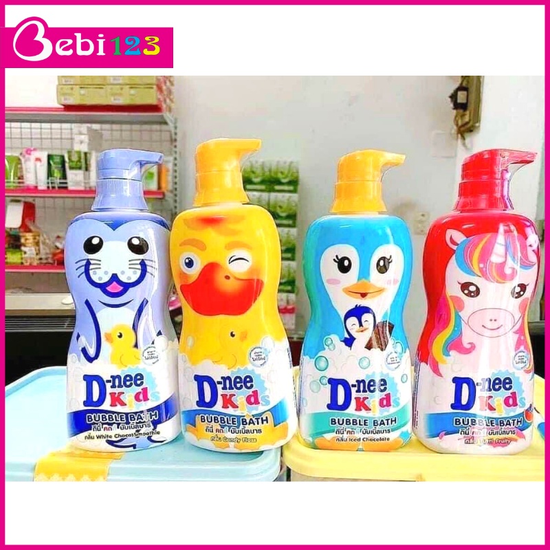 Sữa Tắm Gội Trẻ Em Dnee Kid Hình Thú 400ml