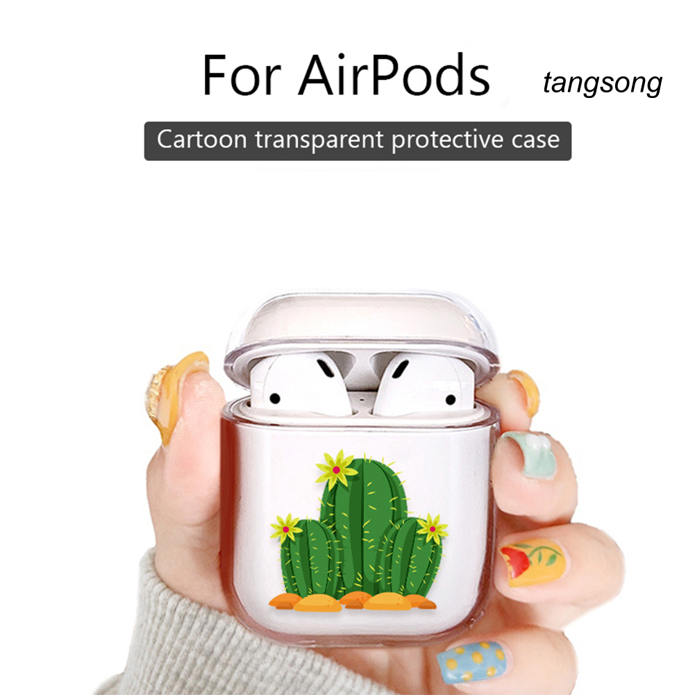 Vỏ Đựng Bảo Vệ Hộp Sạc Tai Nghe Airpods 1 / 2 Chống Sốc Hình Hoạt Hình