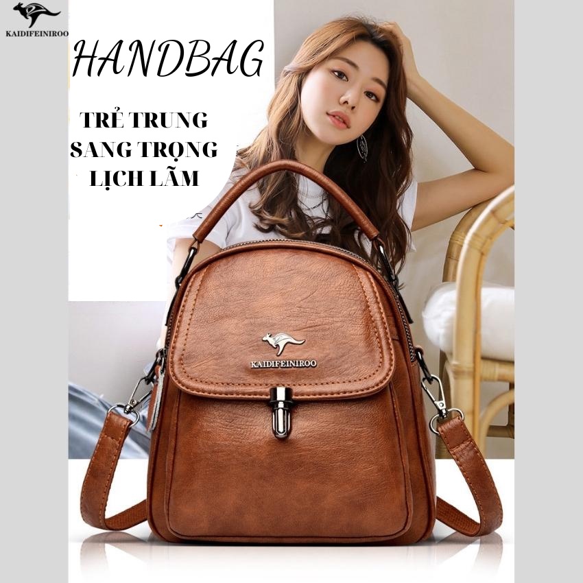 Balo nữ thời trang cao cấp KAIDIFEINIROO phong cách Hàn Quốc KF32  Size 20 Kaidio