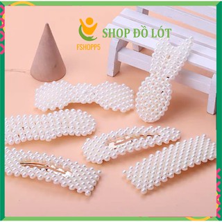 [SET 3] Cặp tóc nữ sang chảnh FSHOPP5 Kẹp tóc mái kiểu Hàn Quốc (Mẫu ngẫu nhiên)