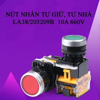 NÚT NHẤN LA38/203-209B TỰ GIỮ