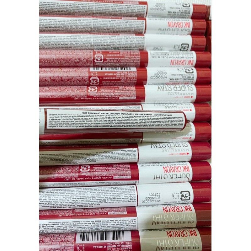 SON SUPER STAY INK CRAYON MAYBELLINE NEW YORK | BigBuy360 - bigbuy360.vn