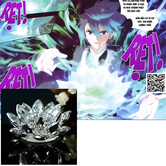 Đấu Phá Thương Khung Mô hình Phật Nộ Hoả Liên dị hoả tiêu viêm 1840