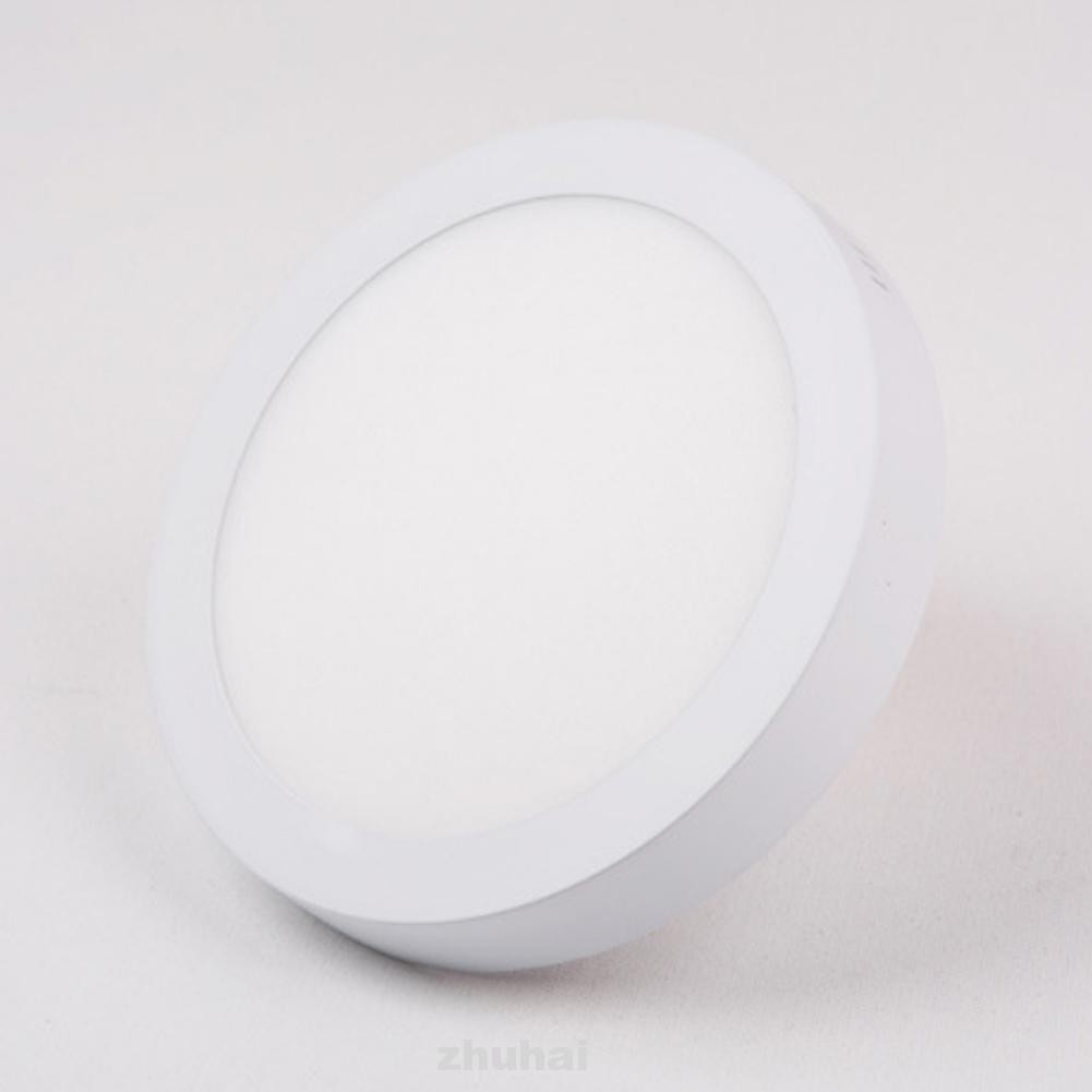 Home Round Flat Bathroom Kitchen Panel Surface Mounted Light