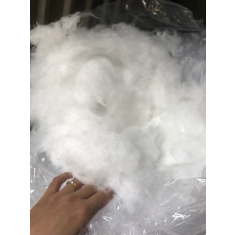 Bông gòn lông vũ 0,5kg, 1 kg Bông gòn lông vũ nhân tạo