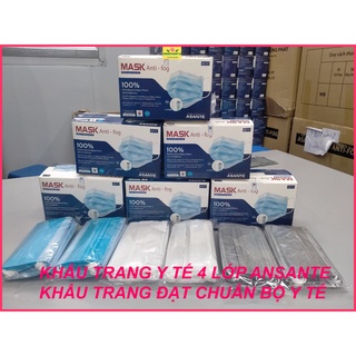 Khẩu trang kháng khuẩn nano bạc 4 lớp - khẩu trang y tế kháng khuẩn đạt chuẩn