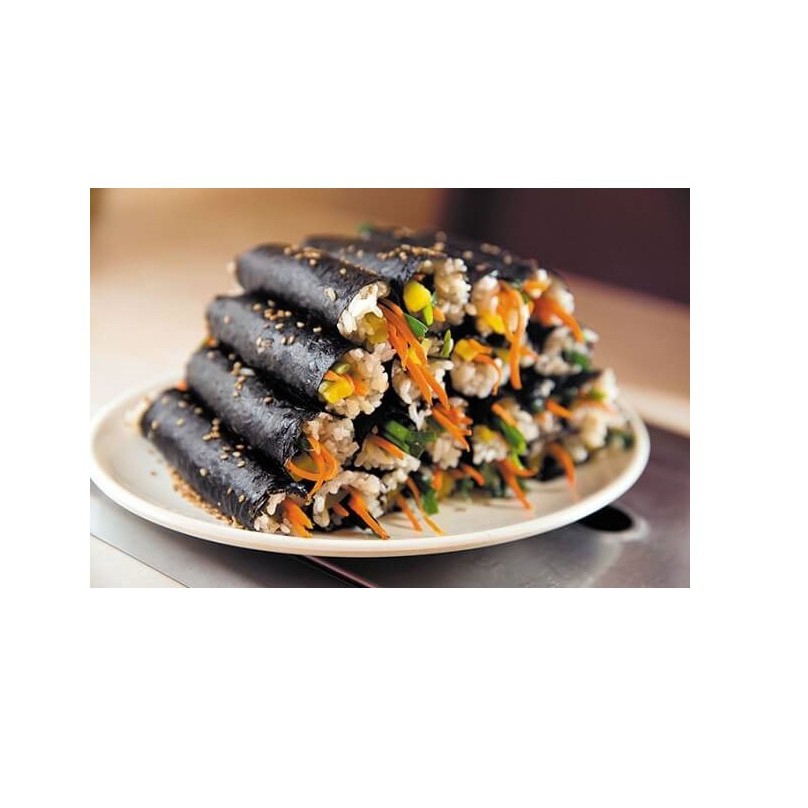 Bộ 3 nguyên liệu làm kimbab và shushi