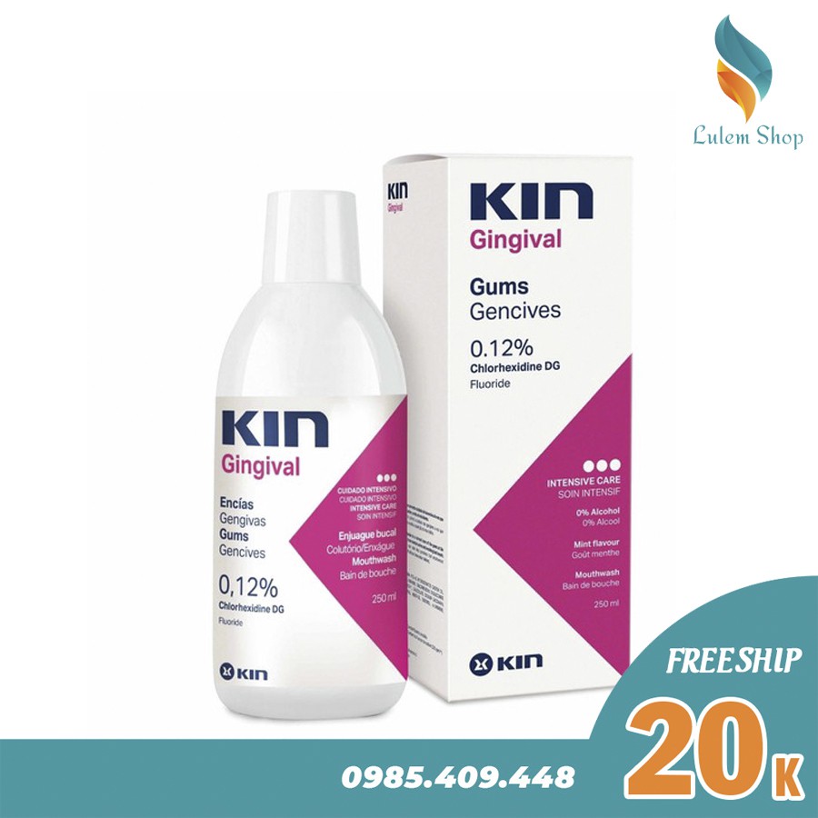 Nước súc miệng KIN GINGIVAL - 250ML