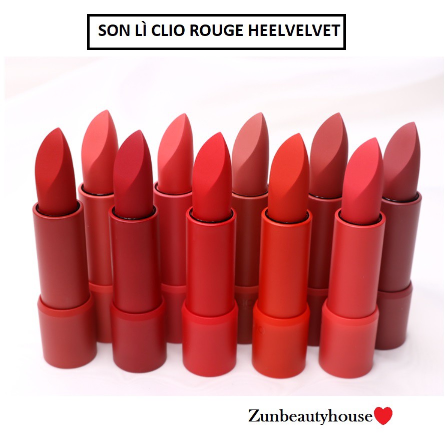 Son Thỏi Clio Rouge Heel Velvet