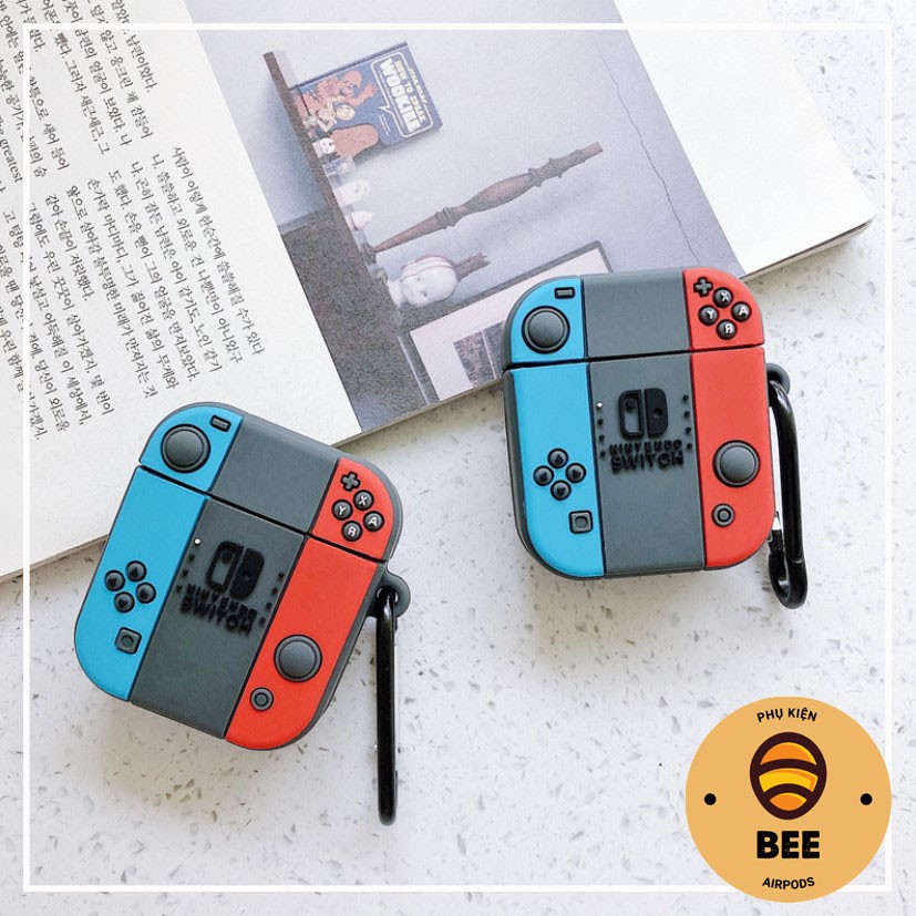 Case Airpod Vỏ Bọc Airpod 1 2 Pro Đựng Tai Nghe Airpods Máy Chơi Game Nitendo Switch Chất Liệu Silicon Cao Cấp -BEE SHOP