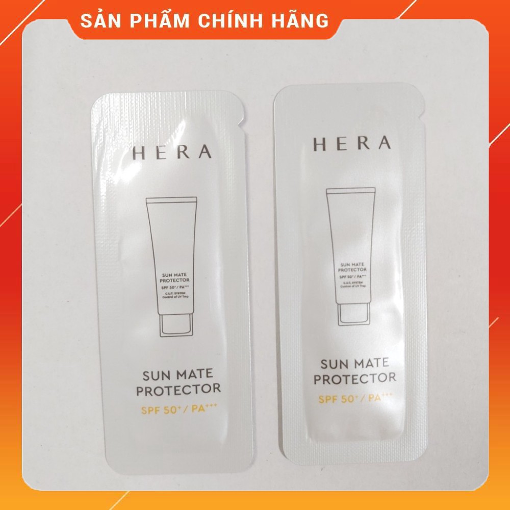 Gói kem chống nắng Hera Sun Mate Protector SPF50+/PA+++ chống tia UV cao 1ml